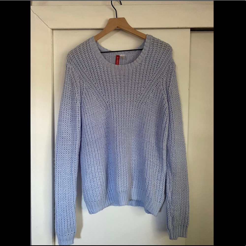 Oversized knit sweater ✨🤍